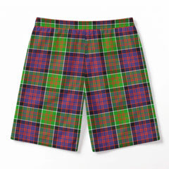 MacDonald (Clan Ranald) Tartan Crest Men's Beach Shorts