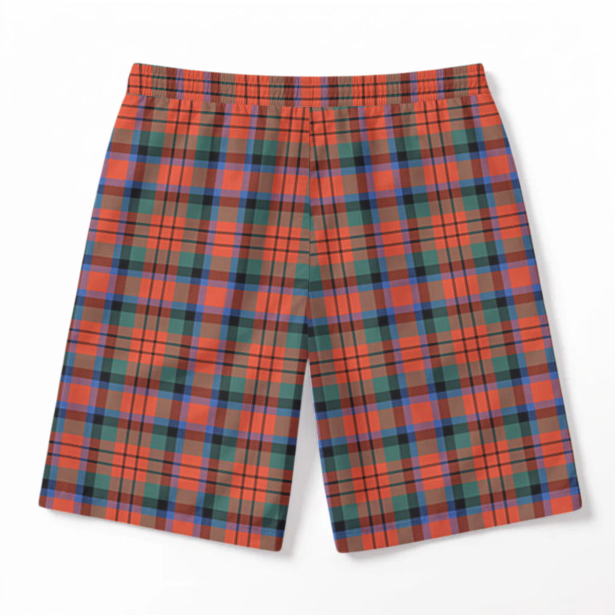 MacDuff Ancient Tartan Crest Men's Beach Shorts