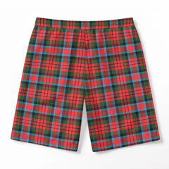 MacDuff Modern Tartan Crest Men's Beach Shorts