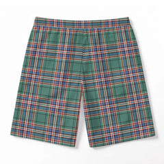 MacFarlane Hunting Ancient Tartan Crest Men's Beach Shorts
