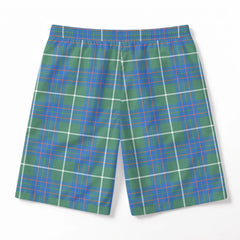 MacIntyre Hunting Ancient Tartan Crest Men's Beach Shorts