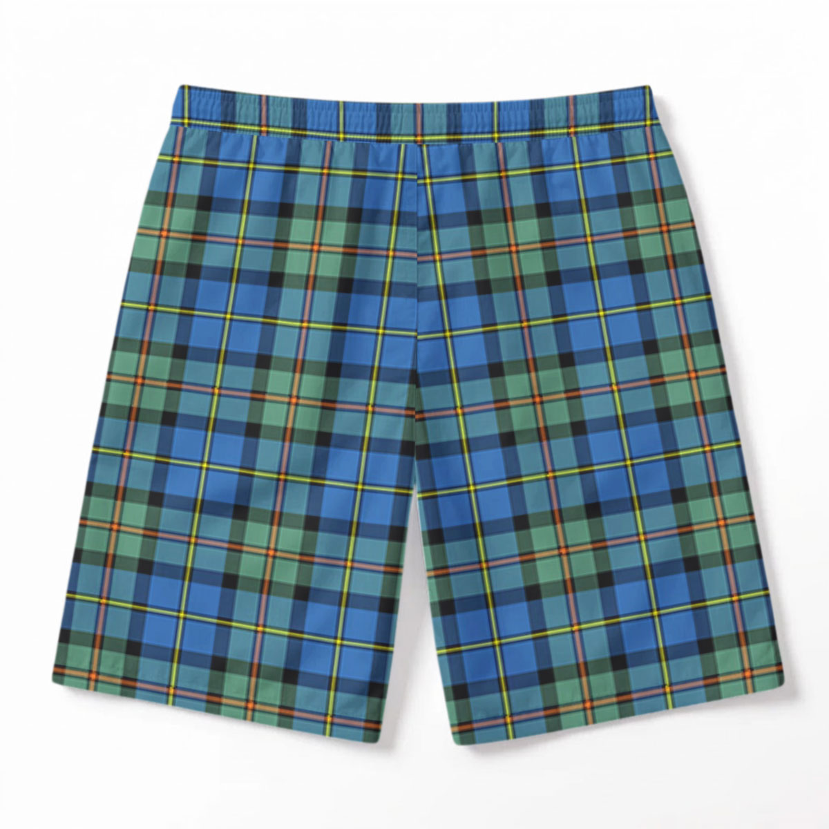 MacLeod of Harris Ancient Tartan Crest Men's Beach Shorts
