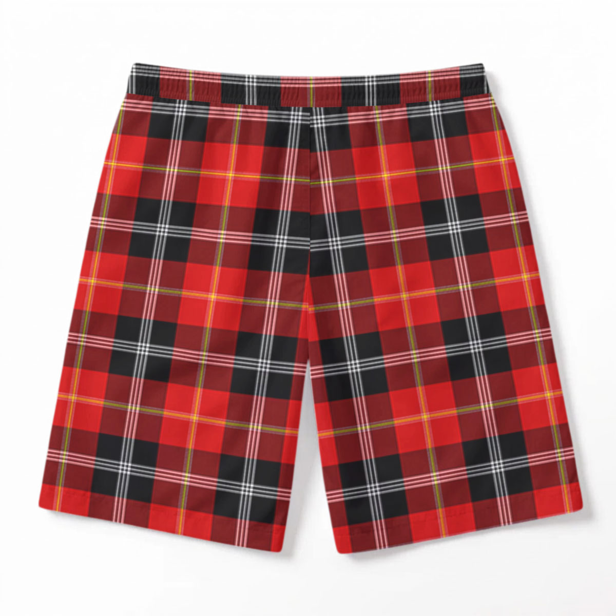 Marjoribanks Tartan Crest Men's Beach Shorts
