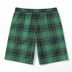 McArthur Ancient Tartan Crest Men's Beach Shorts