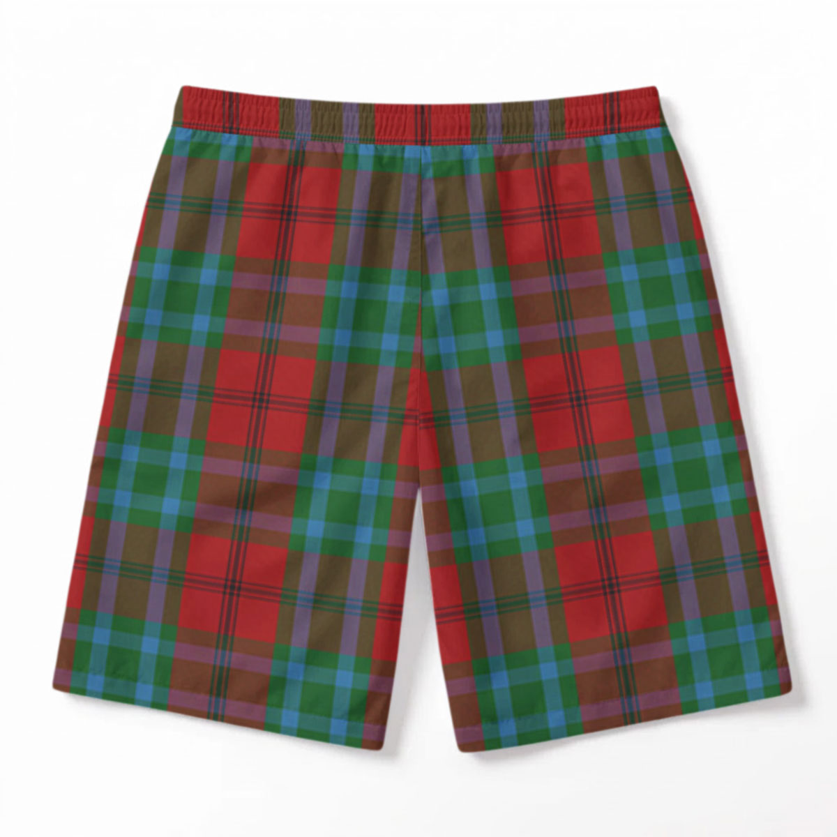 McCook Tartan Crest Men's Beach Shorts