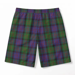 McDonald Tartan Crest Men's Beach Shorts