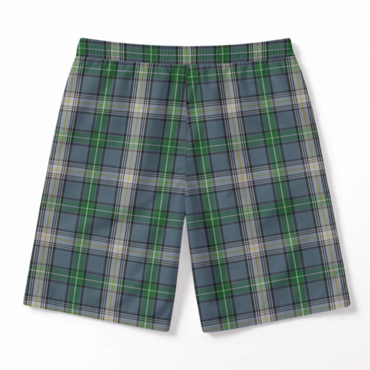 McDowell (MacDowell) Tartan Crest Men's Beach Shorts