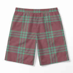 McGregor Hunting Ancient Tartan Crest Men's Beach Shorts