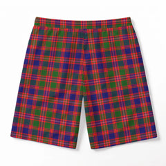 McIntyre Modern Tartan Crest Men's Beach Shorts