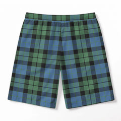 McKay Ancient Tartan Crest Men's Beach Shorts