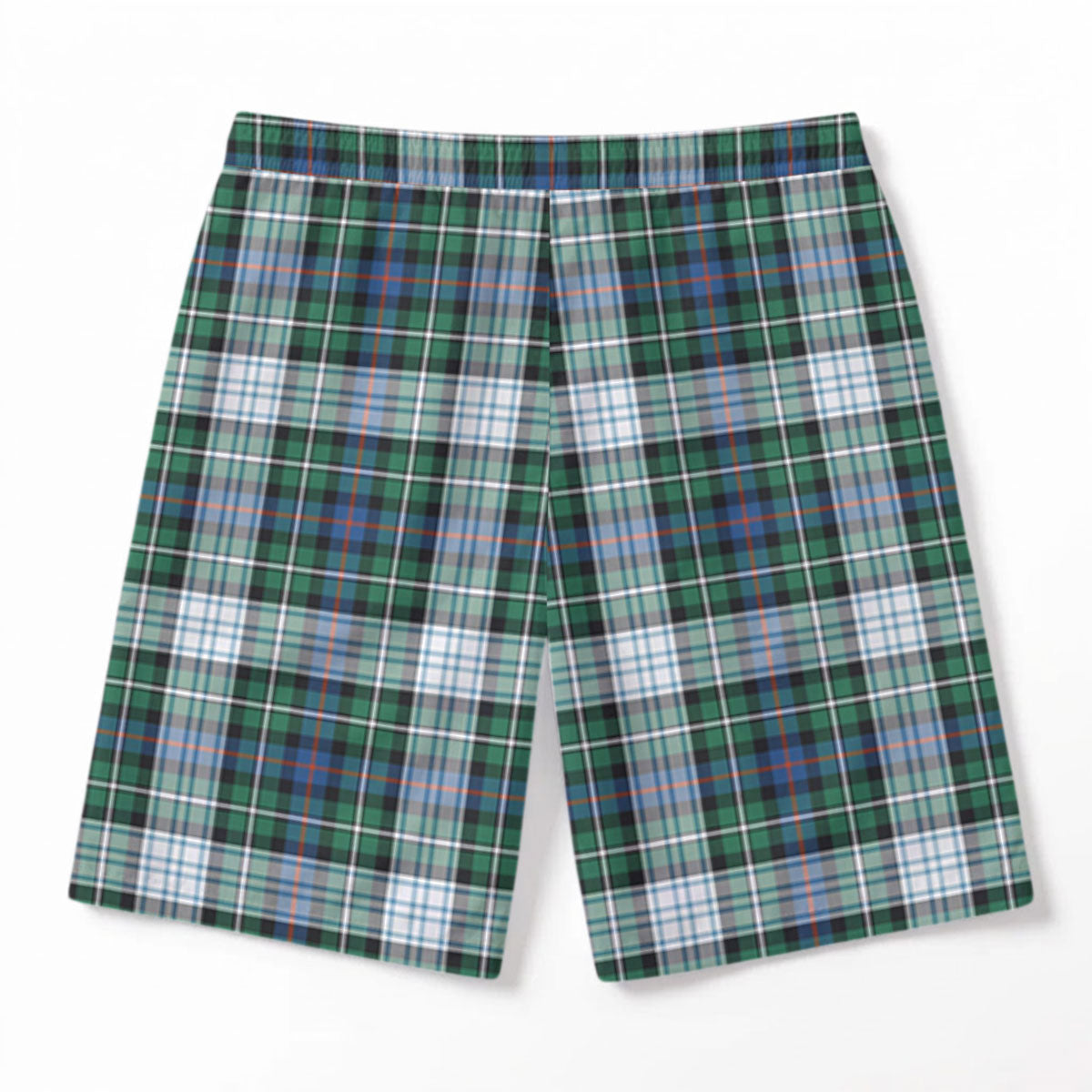 McKenzie Dress Ancient Tartan Crest Men's Beach Shorts