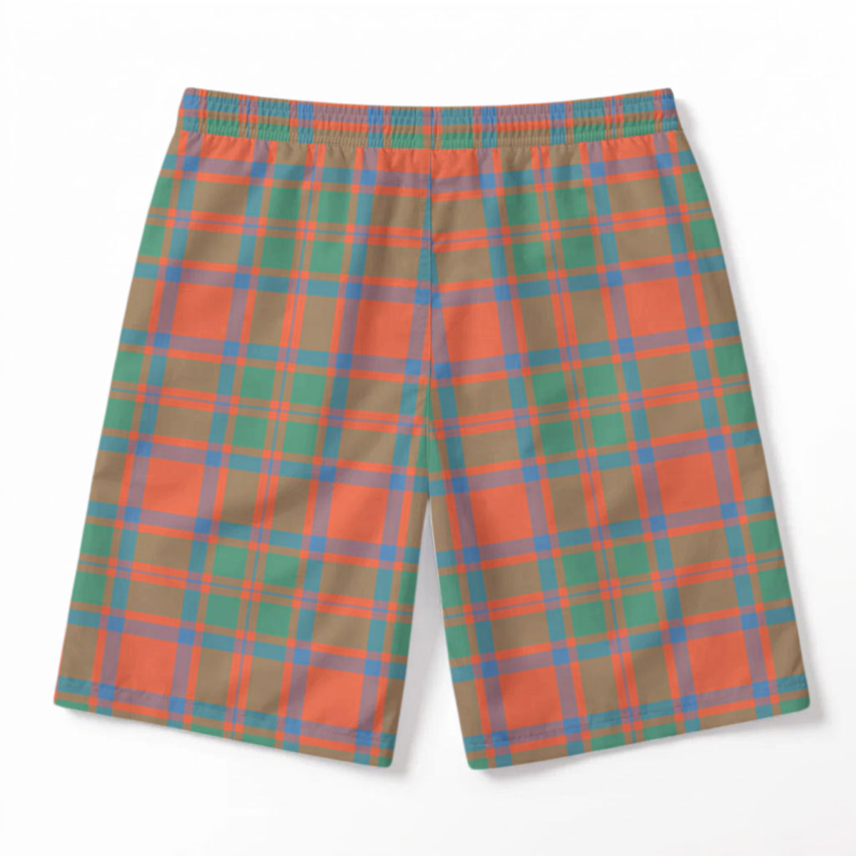 McKintosh Ancient Tartan Crest Men's Beach Shorts
