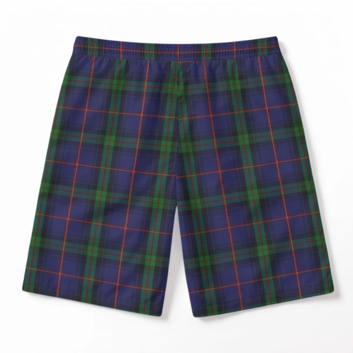McLafferty Tartan Crest Men's Beach Shorts