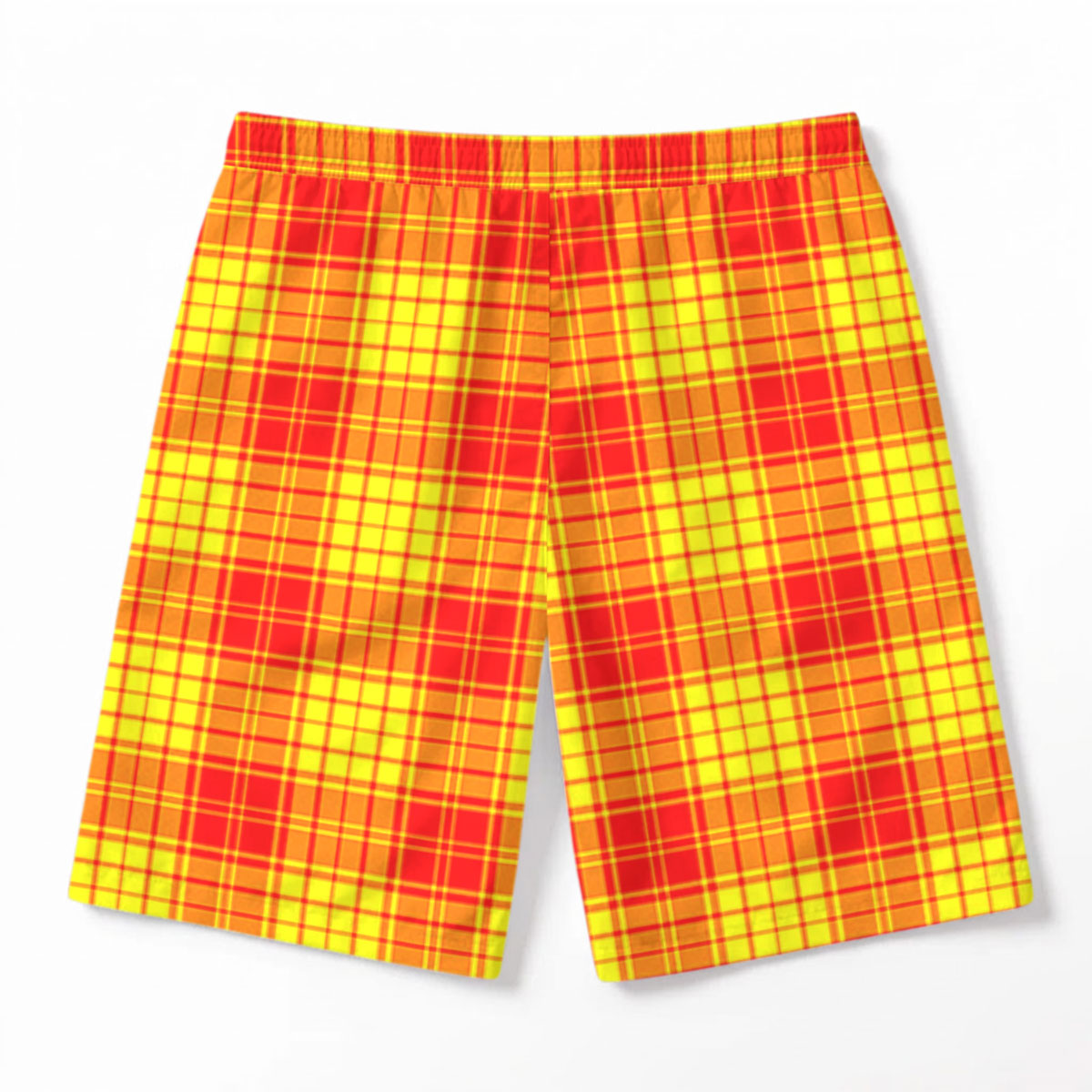 McMillan Clan Tartan Crest Men's Beach Shorts