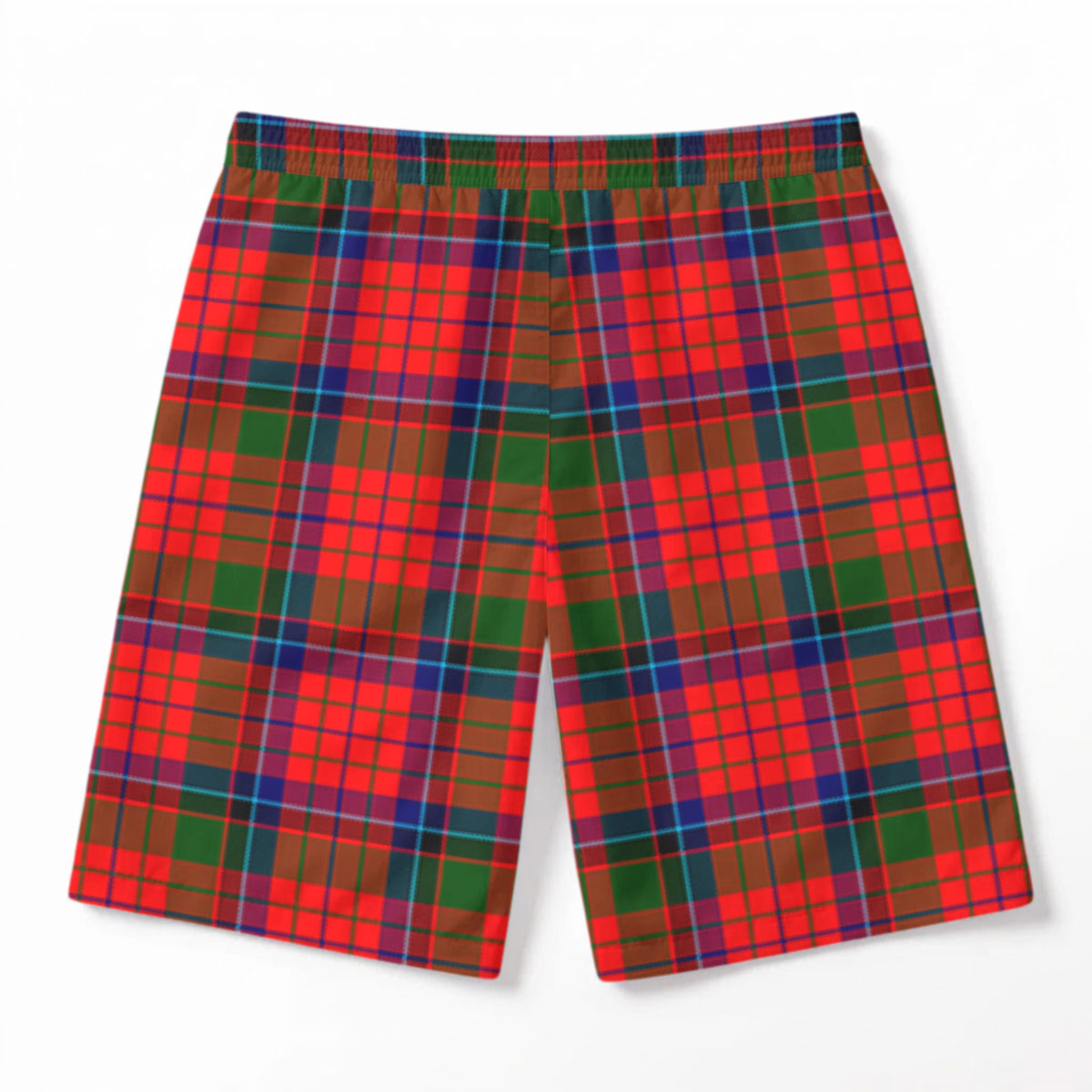 McNicol (of Scorrybreac) Tartan Crest Men's Beach Shorts