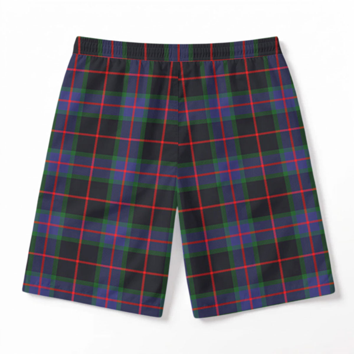 Nairn Tartan Crest Men's Beach Shorts