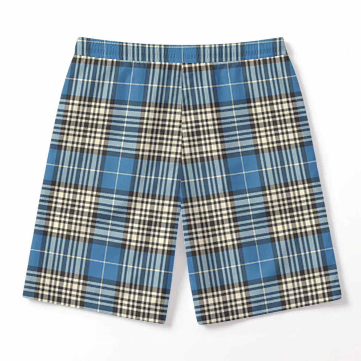 Napier Ancient Tartan Crest Men's Beach Shorts