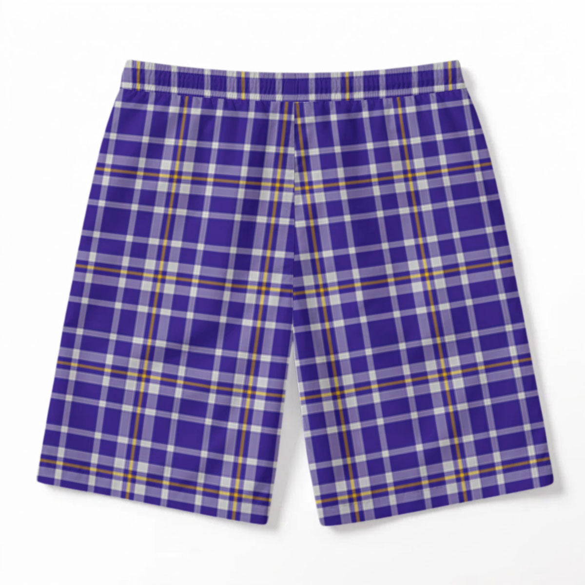 Ochterlony Tartan Crest Men's Beach Shorts