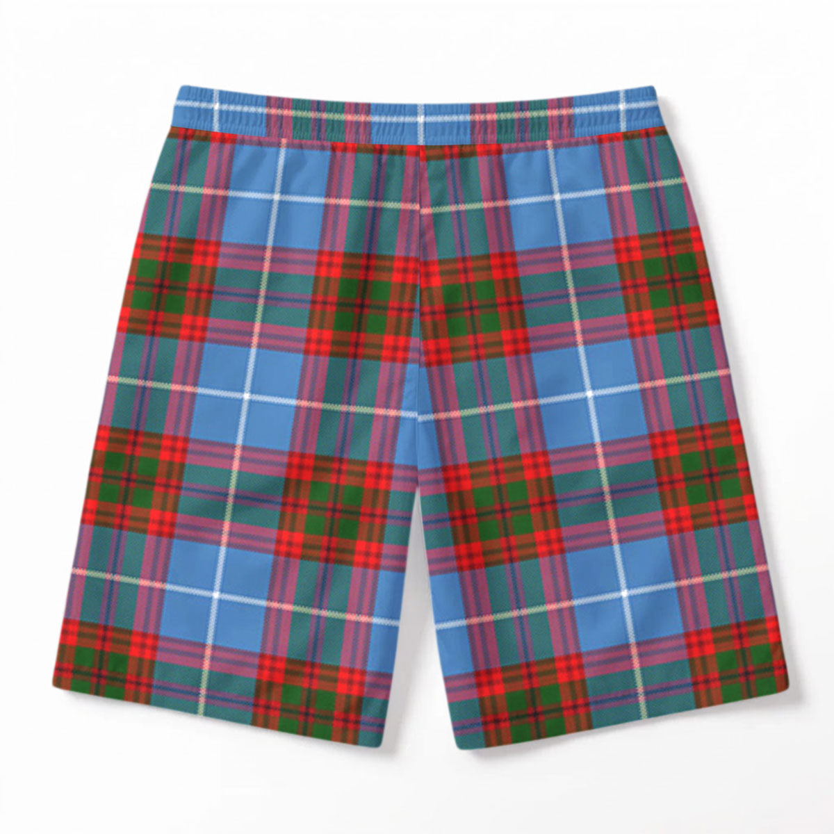 Pennycook Tartan Crest Men's Beach Shorts