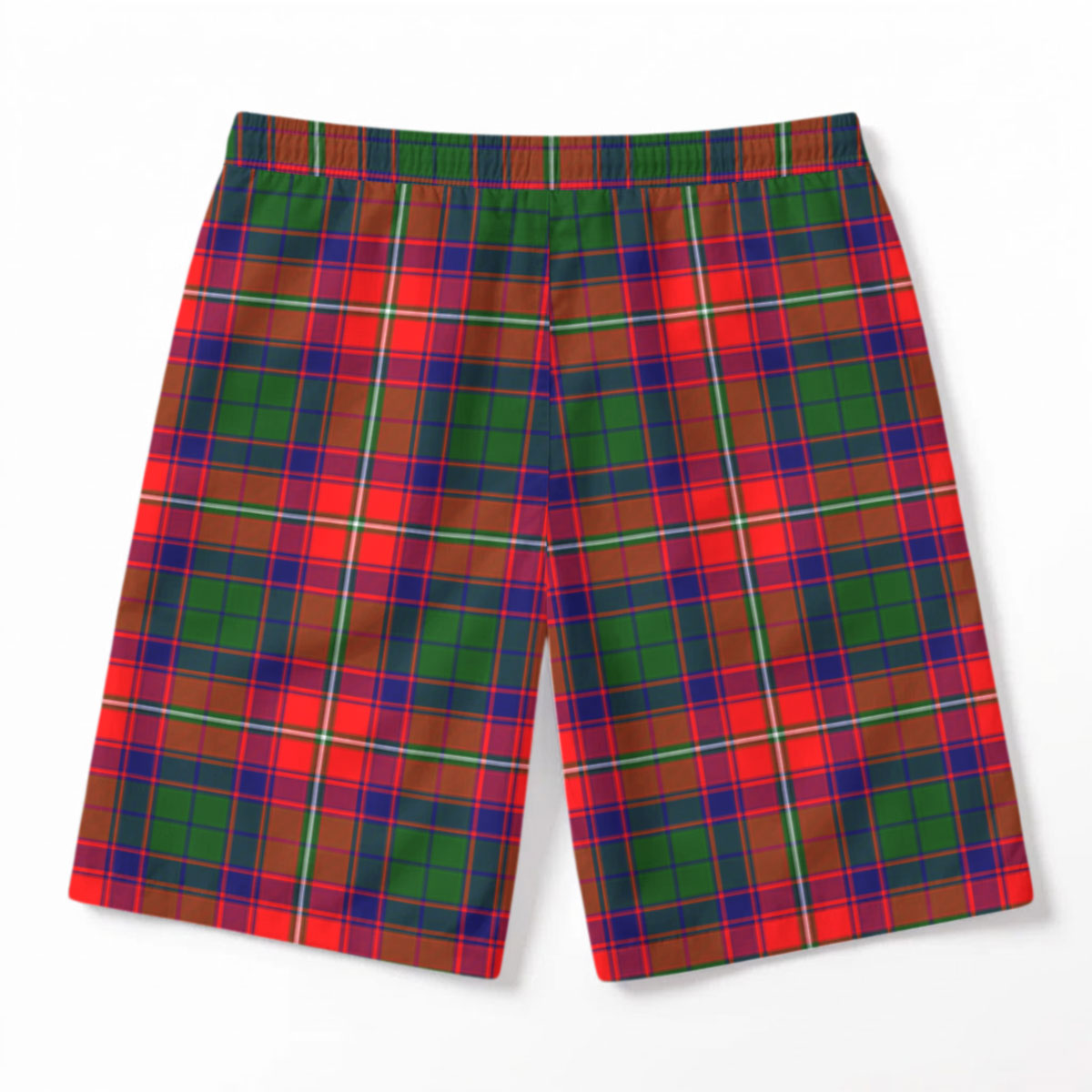 Riddell Tartan Crest Men's Beach Shorts