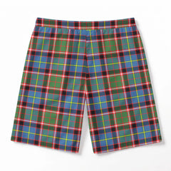 Stirling (of Keir) Tartan Crest Men's Beach Shorts