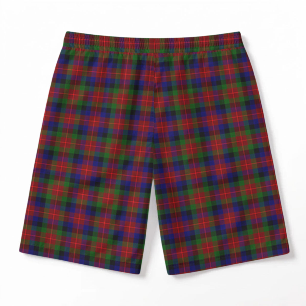 Tennant Tartan Crest Men's Beach Shorts