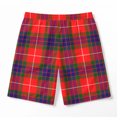 Tweedie Tartan Crest Men's Beach Shorts