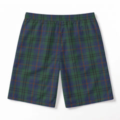 Walker Hunting Tartan Crest Men's Beach Shorts