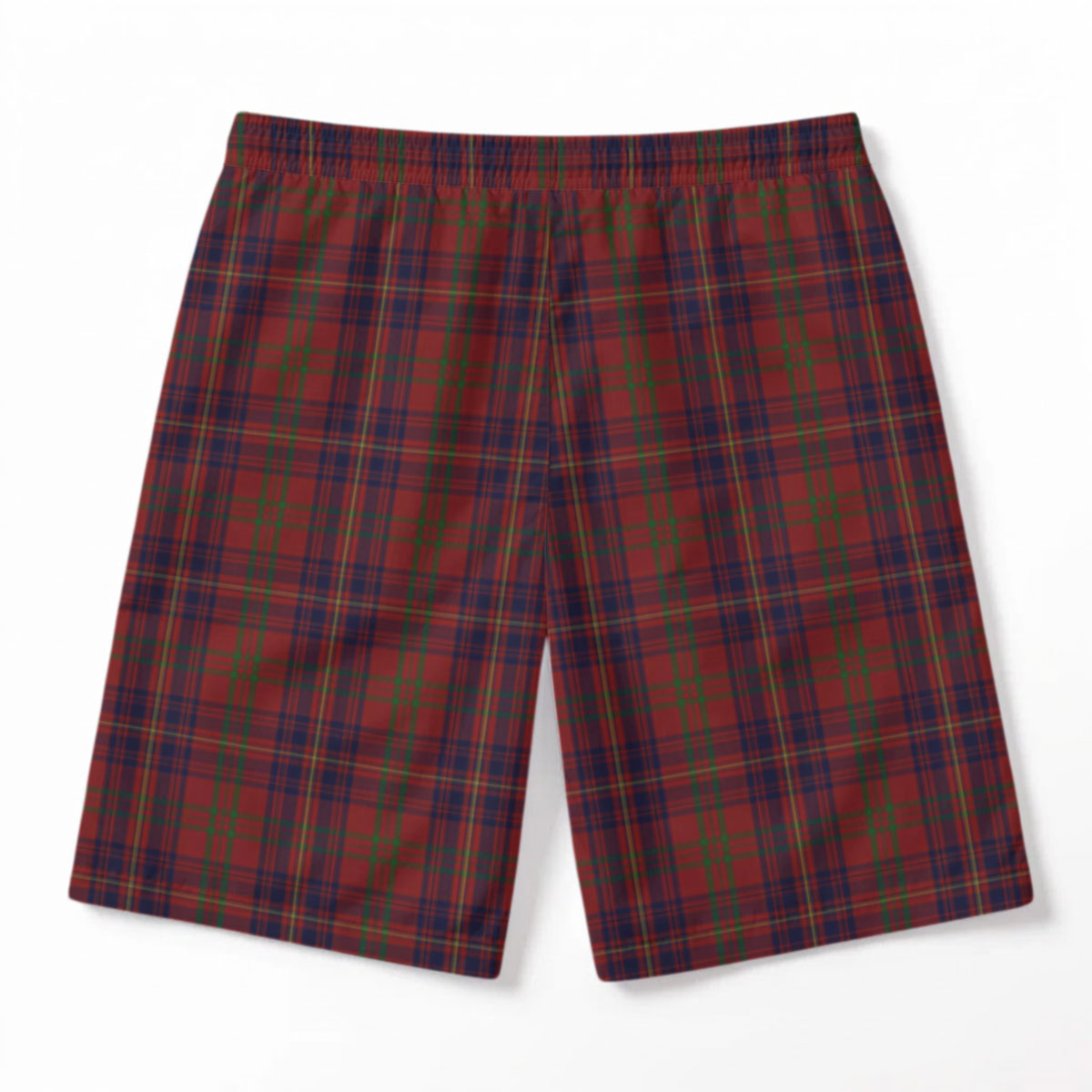 Walker Tartan Crest Men's Beach Shorts