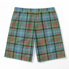 Walkinshaw Tartan Crest Men's Beach Shorts