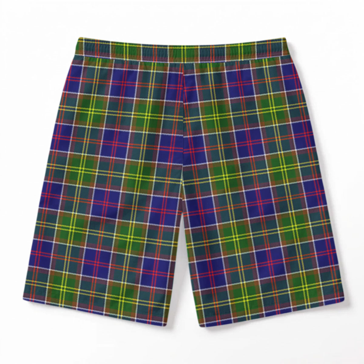 Whitefoord Tartan Crest Men's Beach Shorts