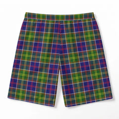 Whitefoord Tartan Crest Men's Beach Shorts