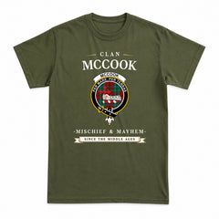 McCook Tartan Crest Mischief and Mayhem T-shirt