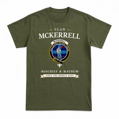 McKerrell Tartan Crest Mischief and Mayhem T-shirt
