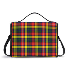 Buchanan Modern Tartan Crest Satchel Bag