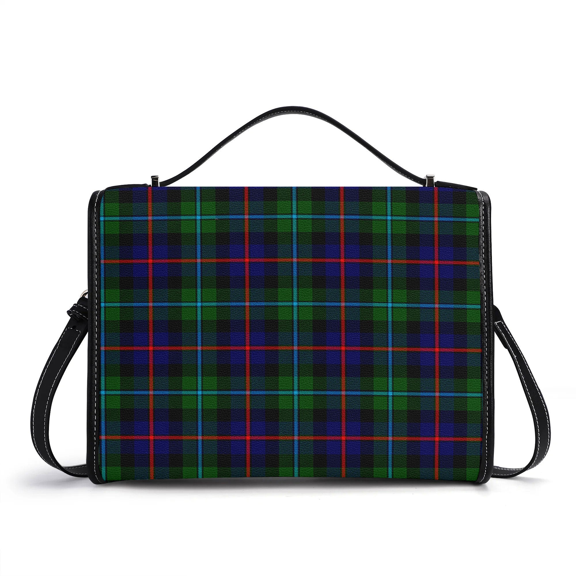 Calder (Calder-Campbell) Tartan Crest Satchel Bag