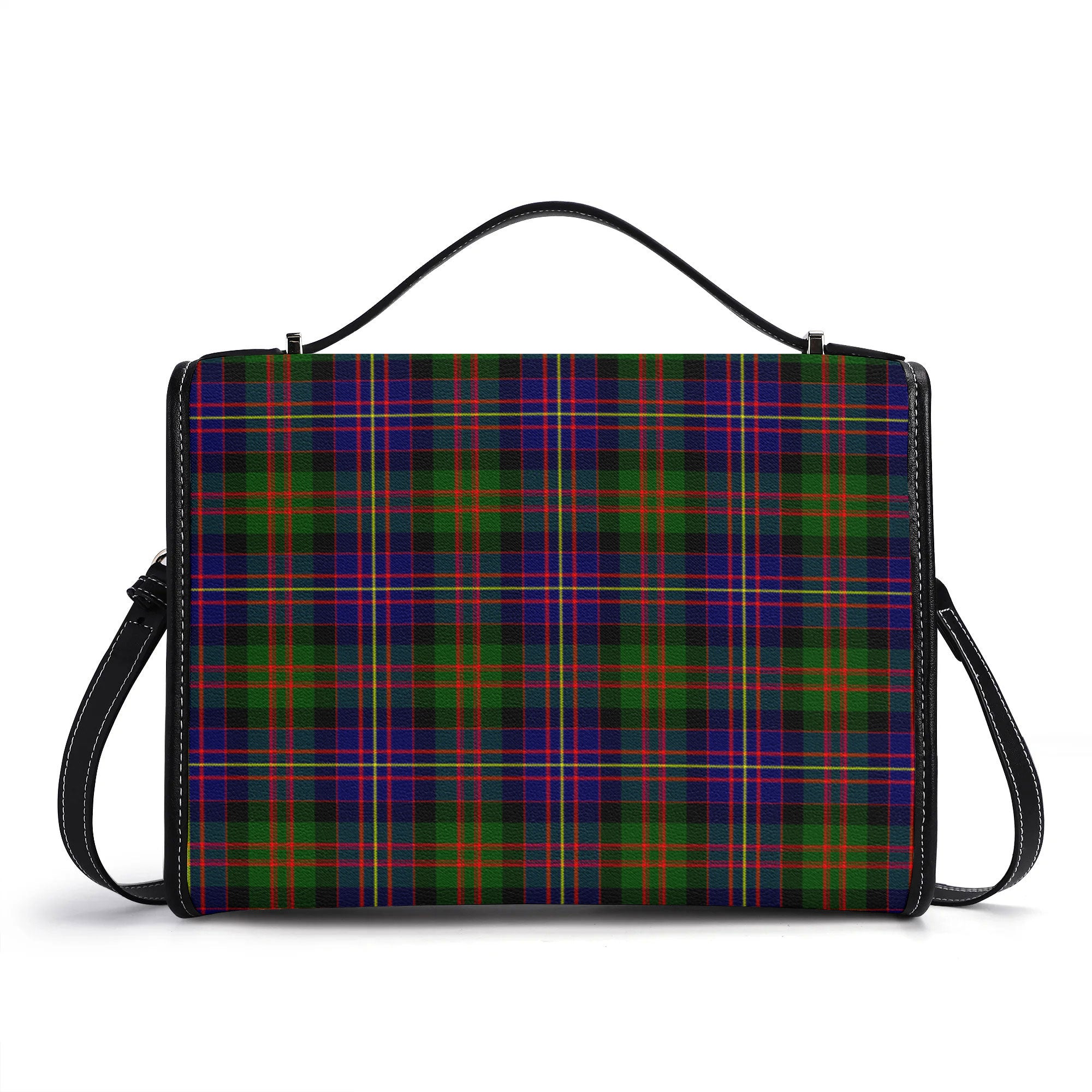Cameron of Erracht Modern Tartan Crest Satchel Bag