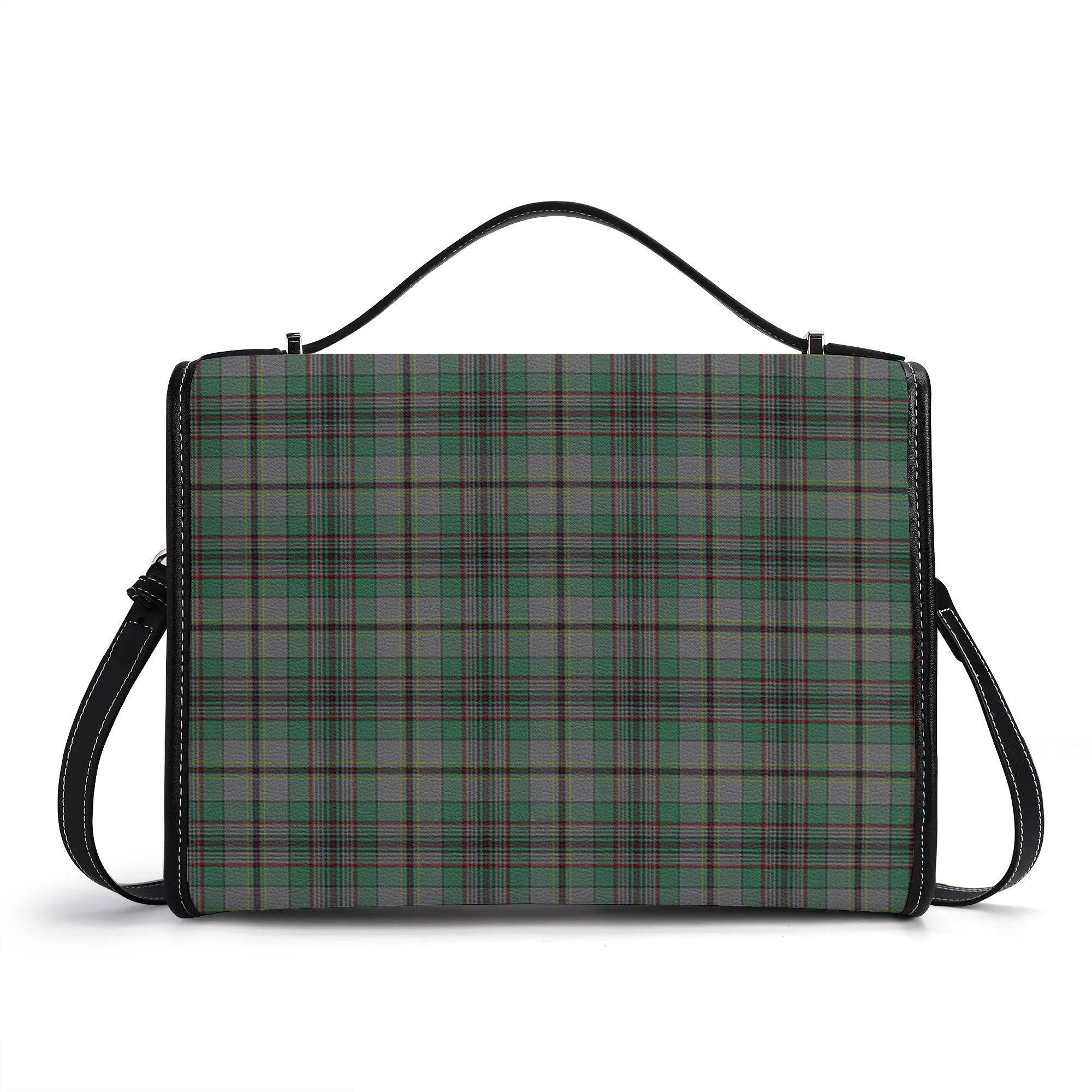Craig Tartan Crest Satchel Bag