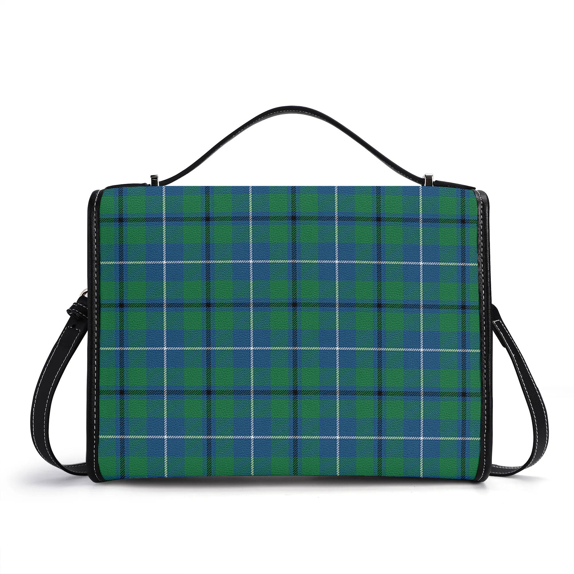 Douglas Ancient Tartan Crest Satchel Bag