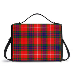 Fraser (of Lovat) Modern Tartan Crest Satchel Bag