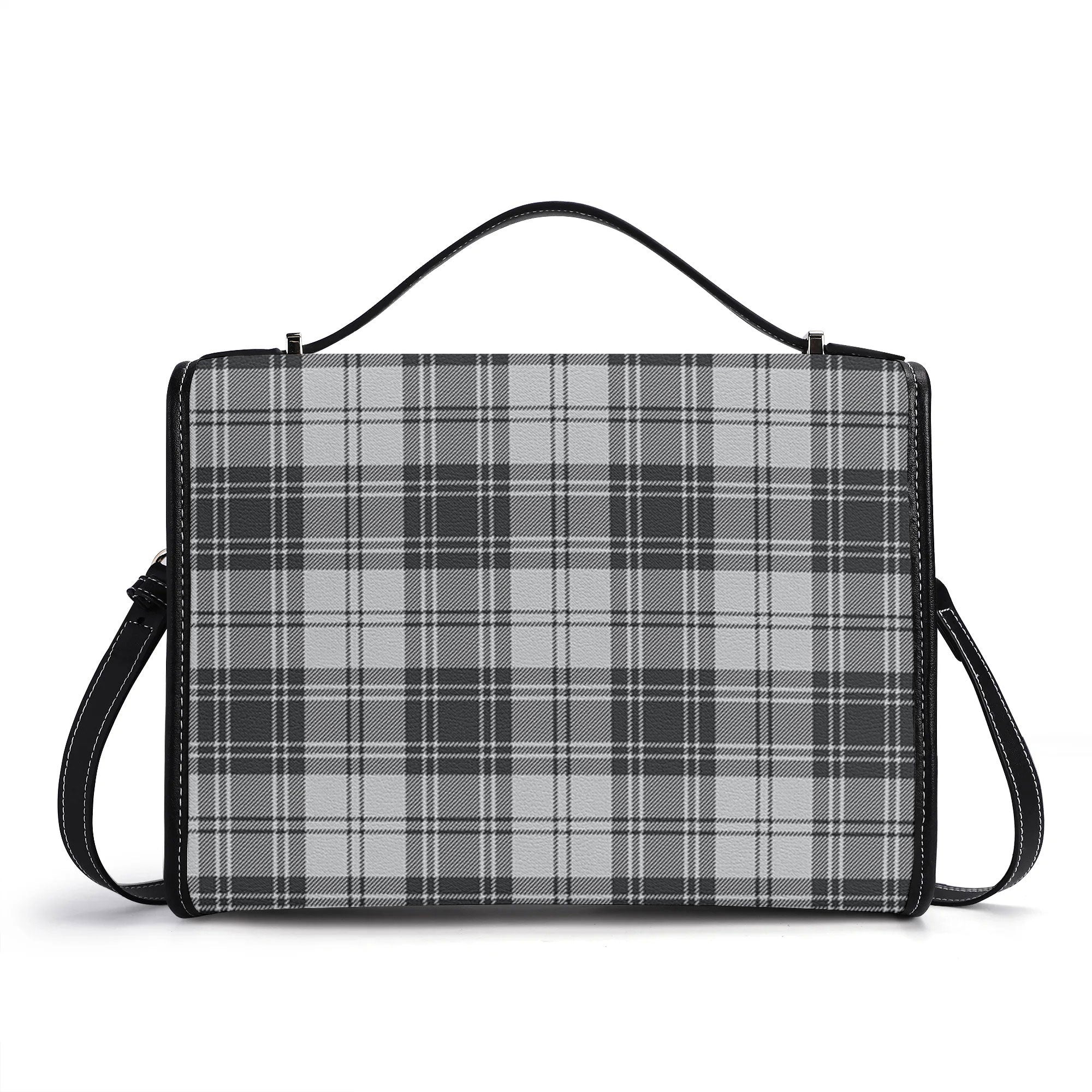 Glendinning Tartan Crest Satchel Bag