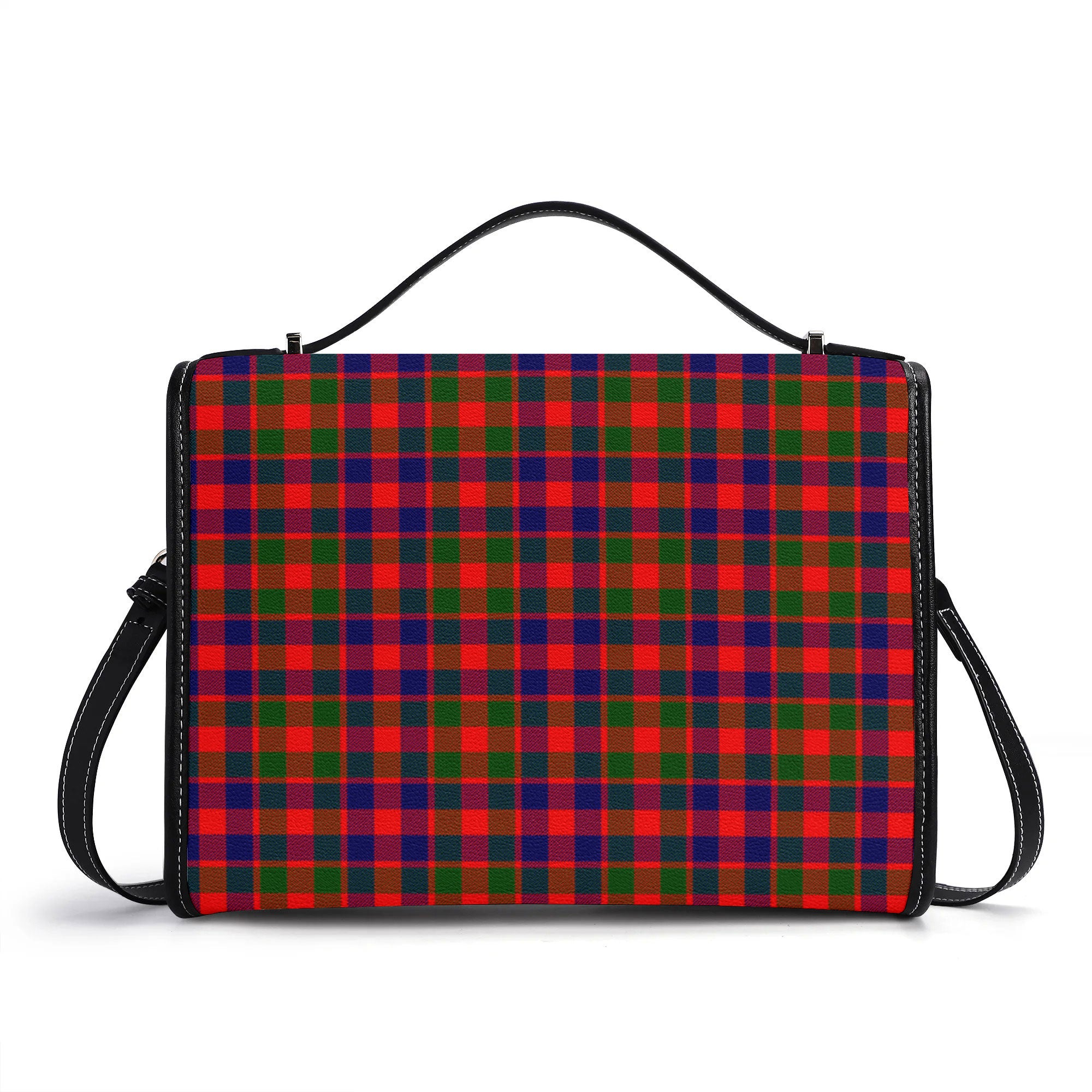 Gow (or McGouan) Tartan Crest Satchel Bag