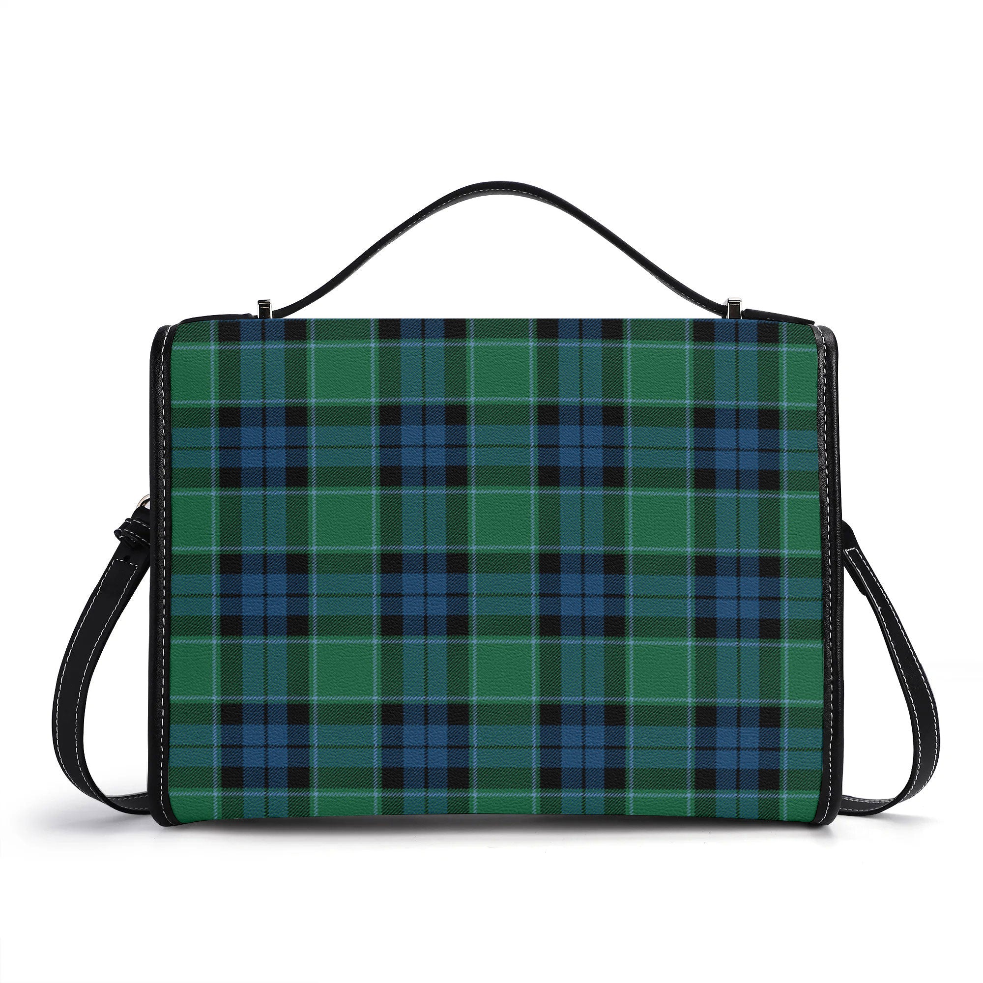 Graham of Menteith Ancient Tartan Crest Satchel Bag