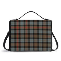 Gunn Weathered Tartan Crest Satchel Bag