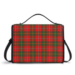 Hay Modern Tartan Crest Satchel Bag