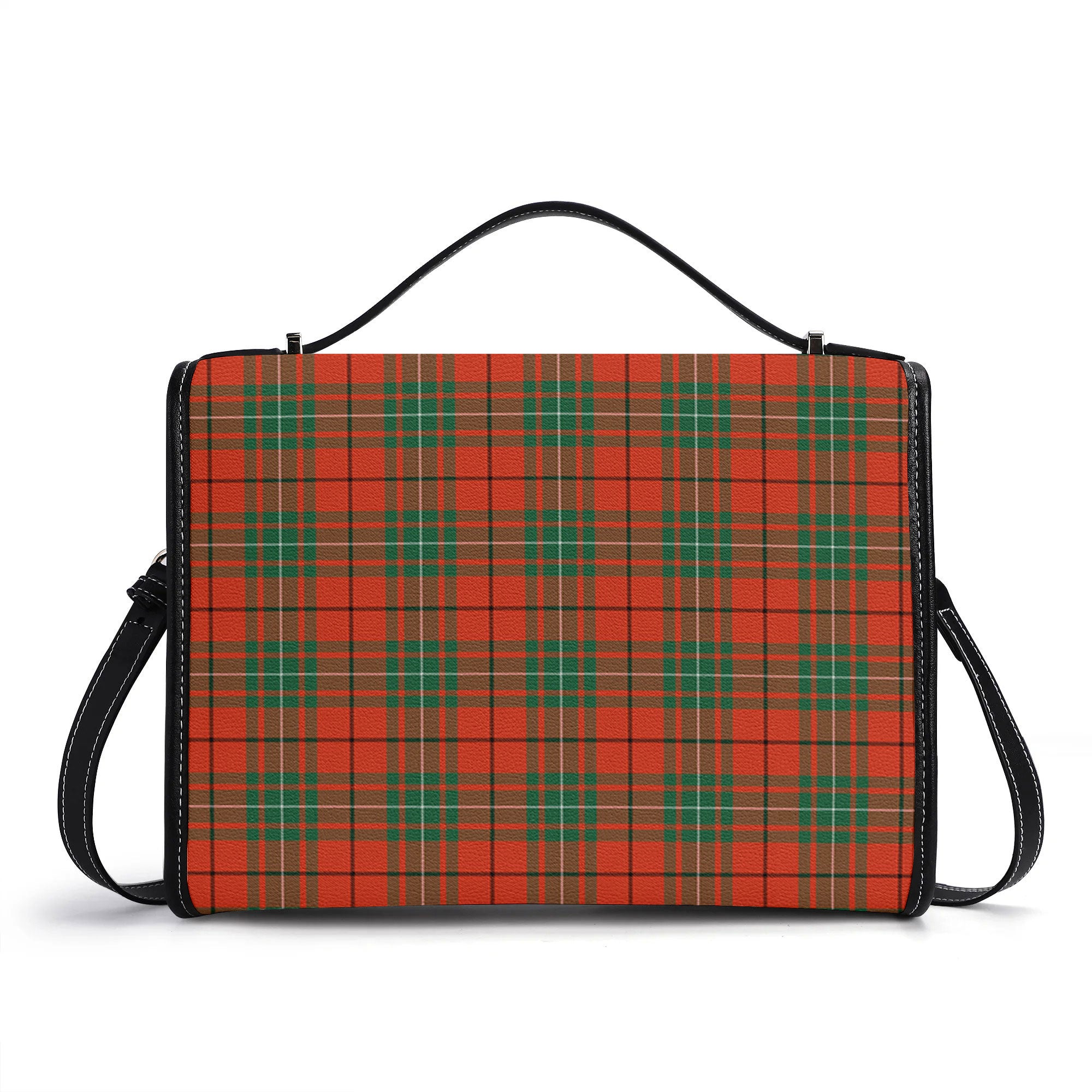MacAulay Ancient Tartan Crest Satchel Bag