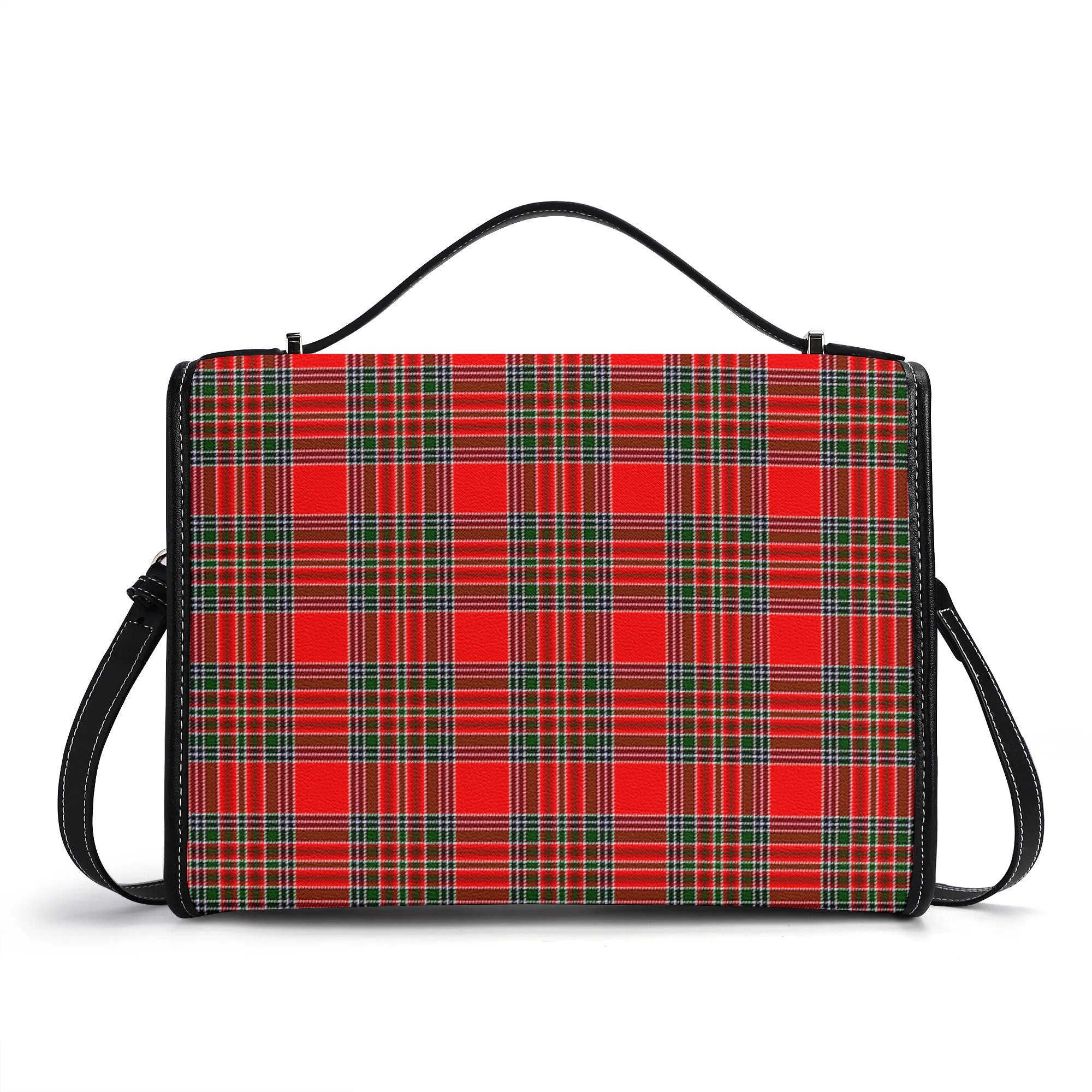 MacBean Tartan Crest Satchel Bag