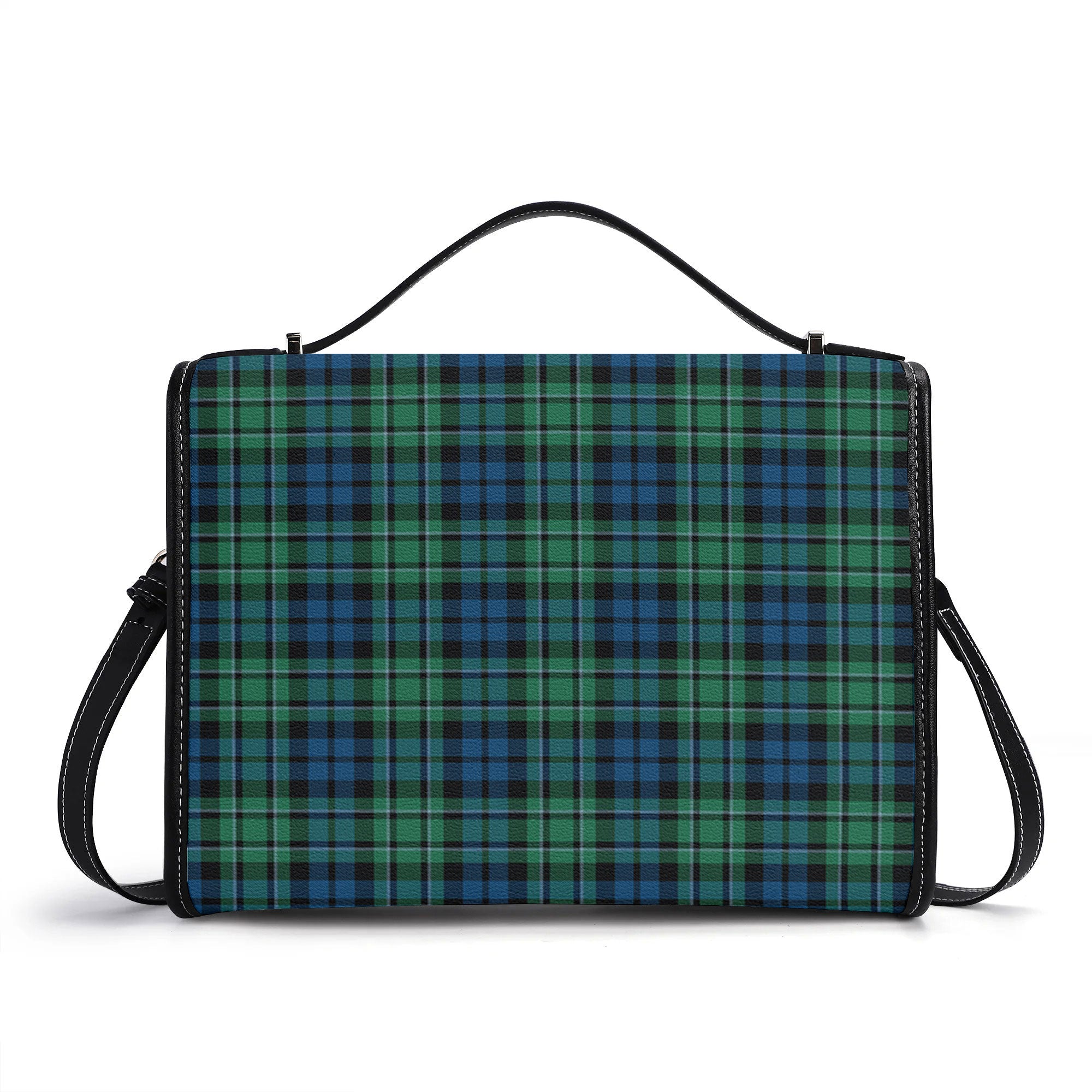 MacCallum Ancient Tartan Crest Satchel Bag