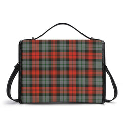 MacLachlan Weathered Tartan Crest Satchel Bag