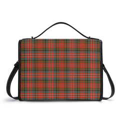 MacPherson Weathered Tartan Crest Satchel Bag